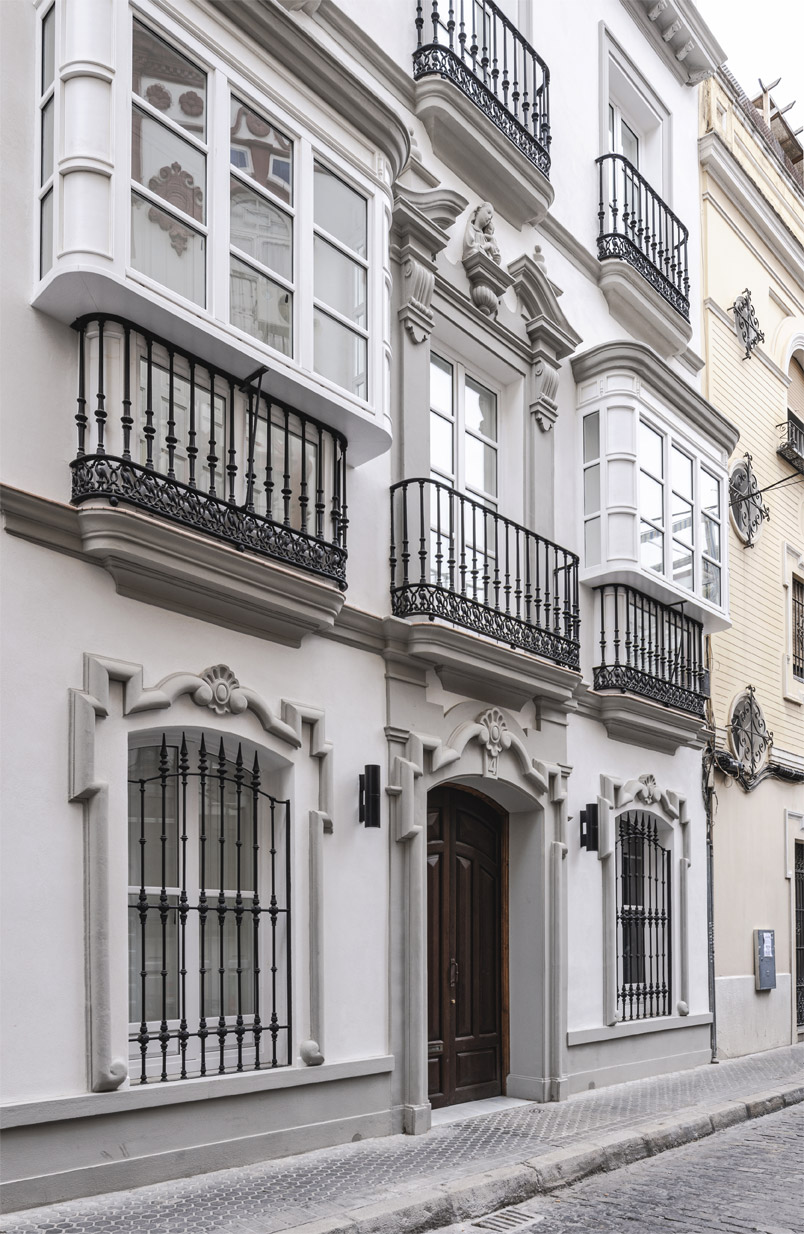 Rehabilitación patrimonio histórico hotel caminante del agua sevilla gravalosdimonte