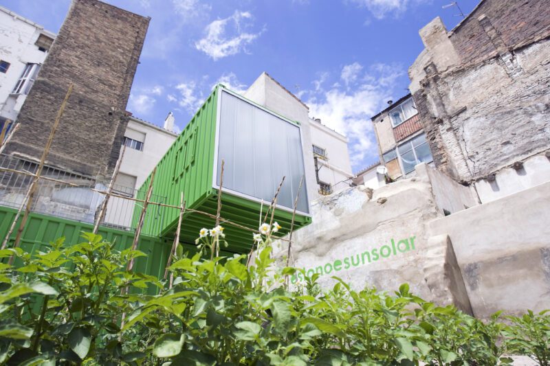 Huerto urbano barrio San Pablo gravalosdimonte estonoesunsolar