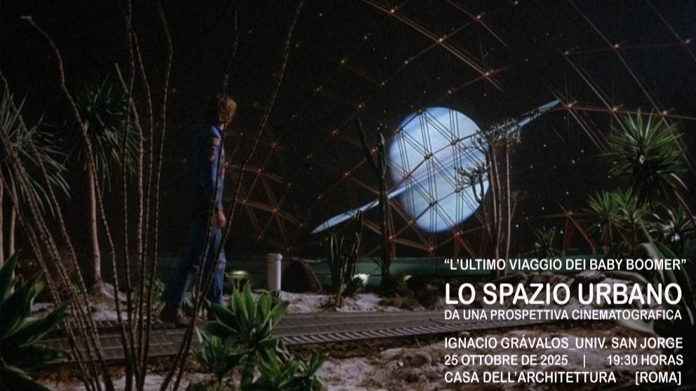 nacho gravalos conferenza architettura e cinema festival cinema roma