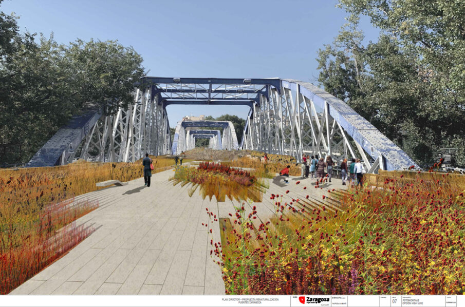 PUENTE HIERRO Zaragoza gravalosdimonte arquitectos