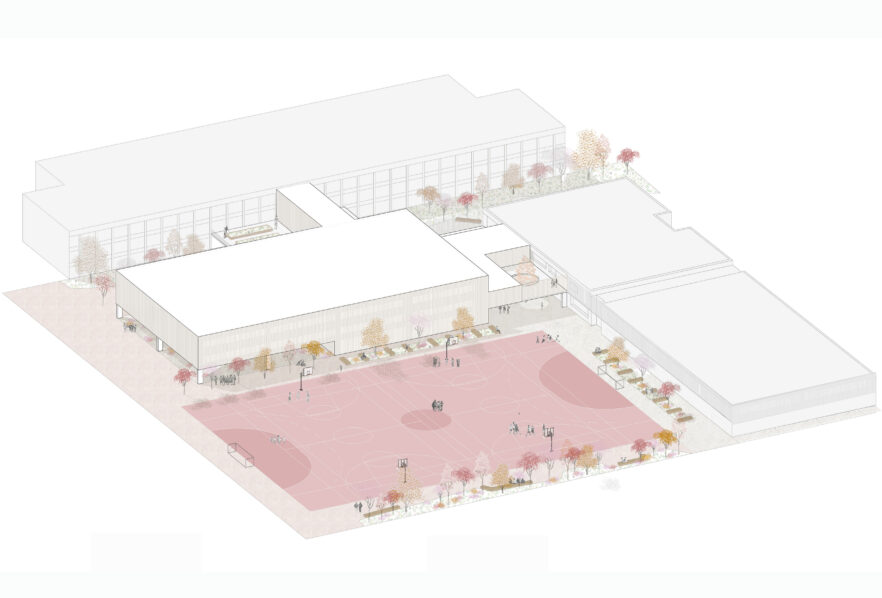 COLEGIO CONDE ARANDA ALAGÓN GRAVALOSDIMONTE ARQUITECTOS