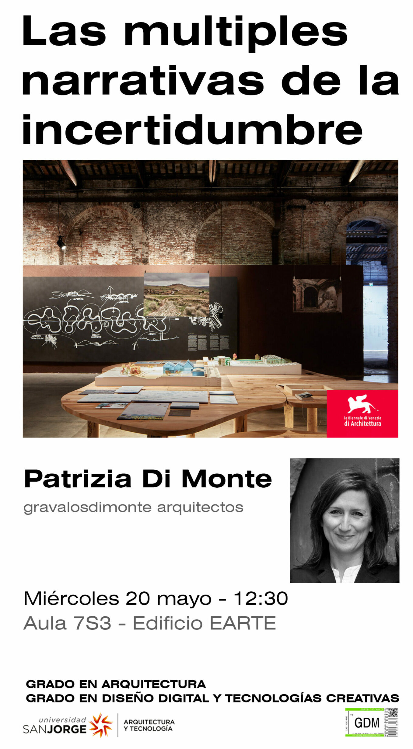 PATRIZIA DI MONTE Arquitectura Universidad San Jorge