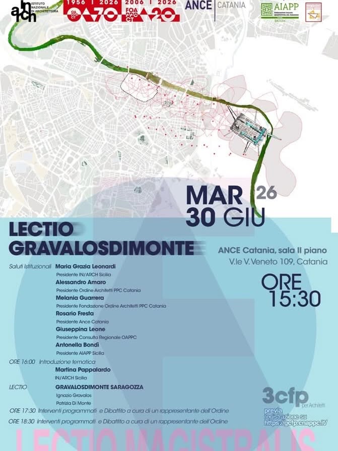 LECTURE GRAVALOSDIMONTE PREMIO IN_ARCHITETTURA 30 GIUGNO 2026